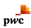 Logo for the company PwC