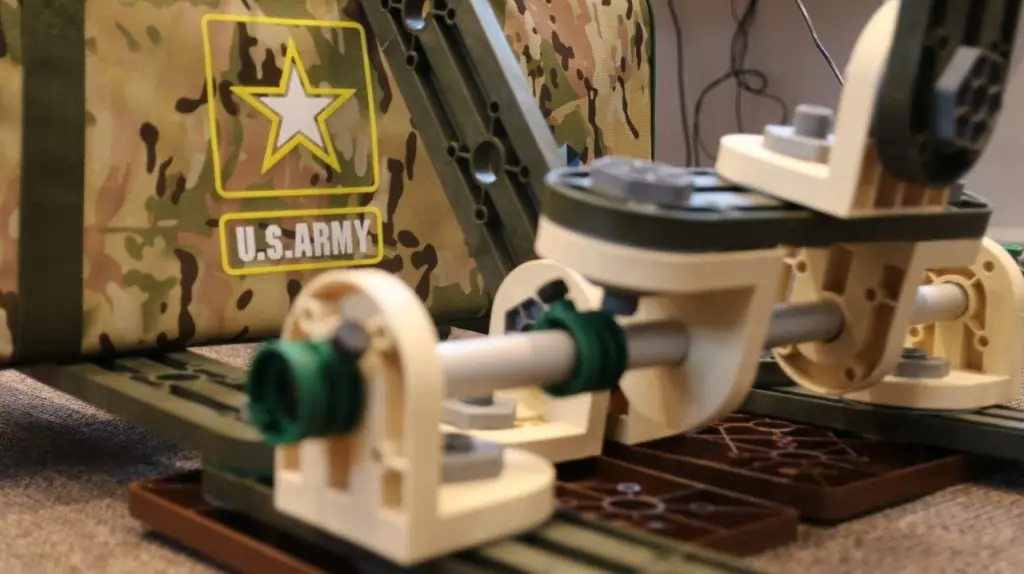 U.S. Army MTa STEM Kit bag, designed for hands-on experiments in physics and engineering.