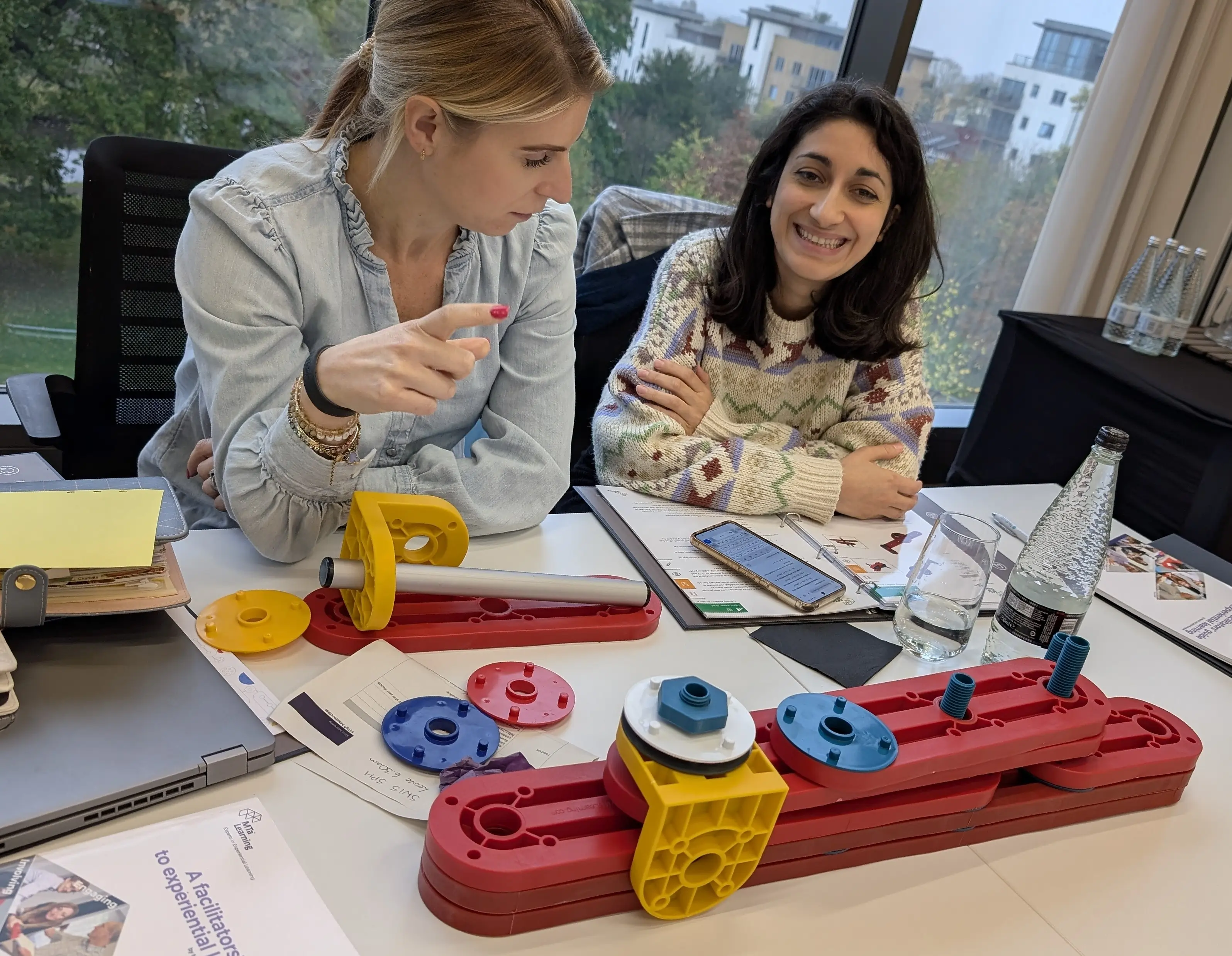 Participants reflecting on communication skills to enhance understanding and teamwork.