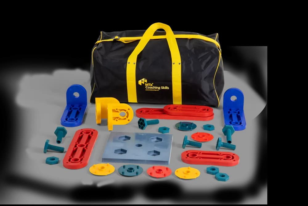 Photograph of the MTa Coaching Skills kit