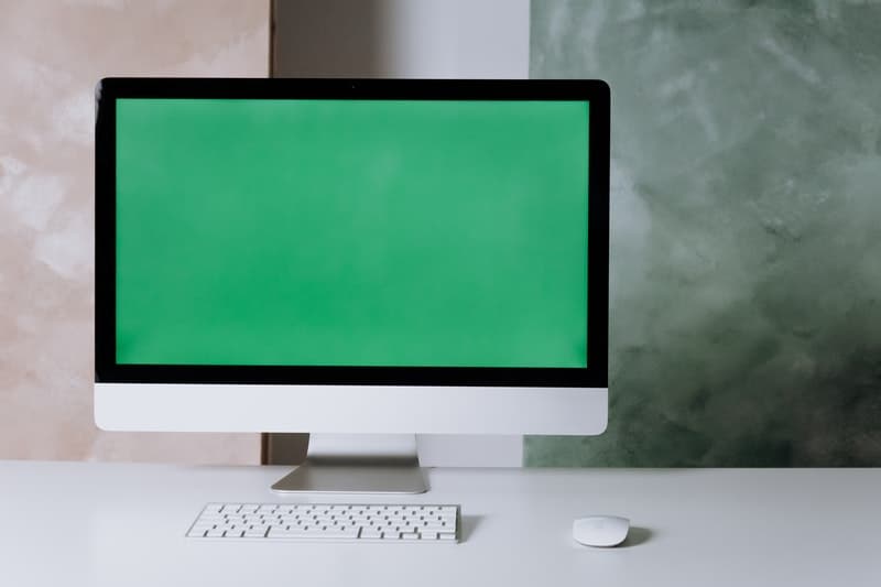 Green Screen on a computer - STEM activities for secondary school kids